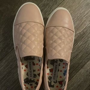 Pink Quilted Steve Madden Shoes Size 5